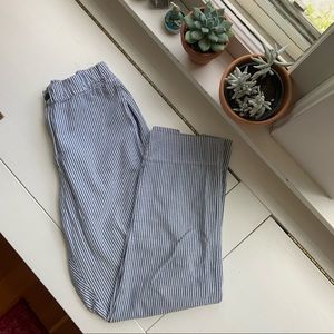 Brandy Melville Pinstripe Cotton Pants